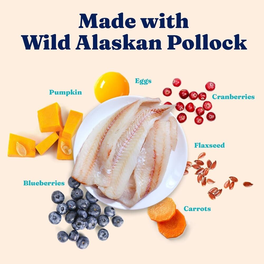 Solid Gold High Protein Dry Cat Food - Grain Free & Gluten Free Alaskan Pollock - Picture 3 of 6